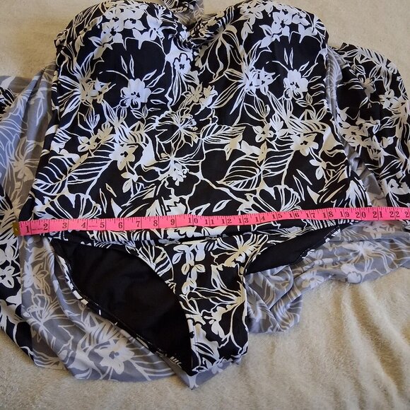 Kim Gravel x Swimsuits for All NWOT Size 24W Floral One Piece Swimsuit - Picture 13 of 14